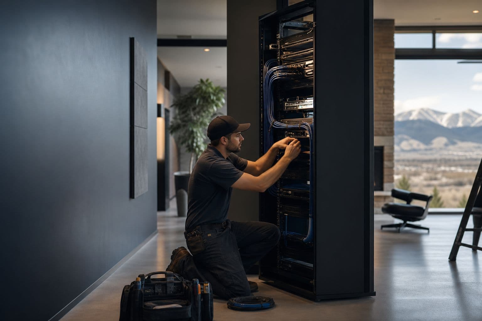 Server Rack Build & Cable Management