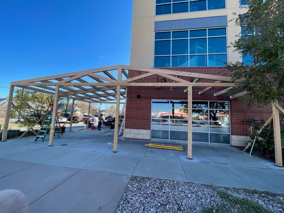 Restaurant Patio Construction