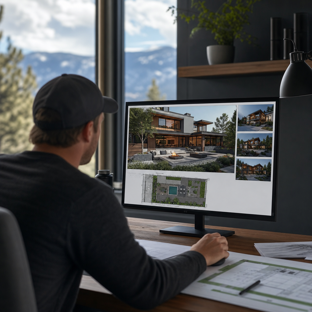 3D Exterior / Outdoor Living Concept Package