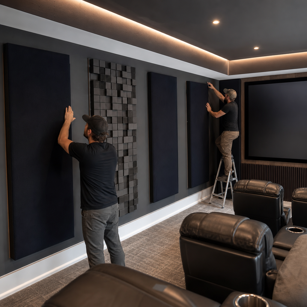 Acoustic Panel Installation (Site-Priced)