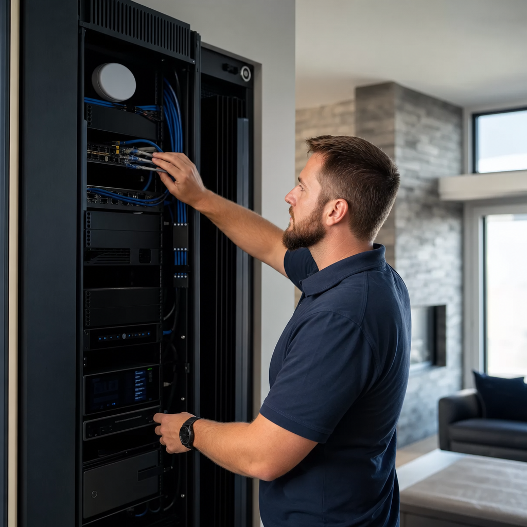 AV Rack Build, Rewire & Refresh (Site-Priced)