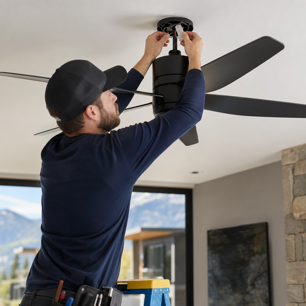 Ceiling Fan Remote Control Kit (add-on at time of fan install)