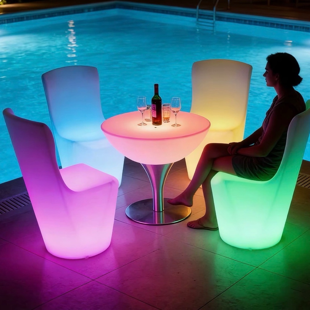 LED Short Chair