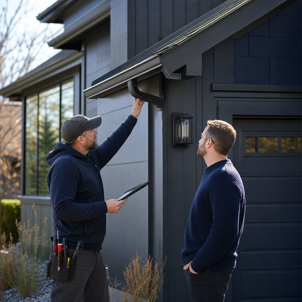 Gutter Service Visit