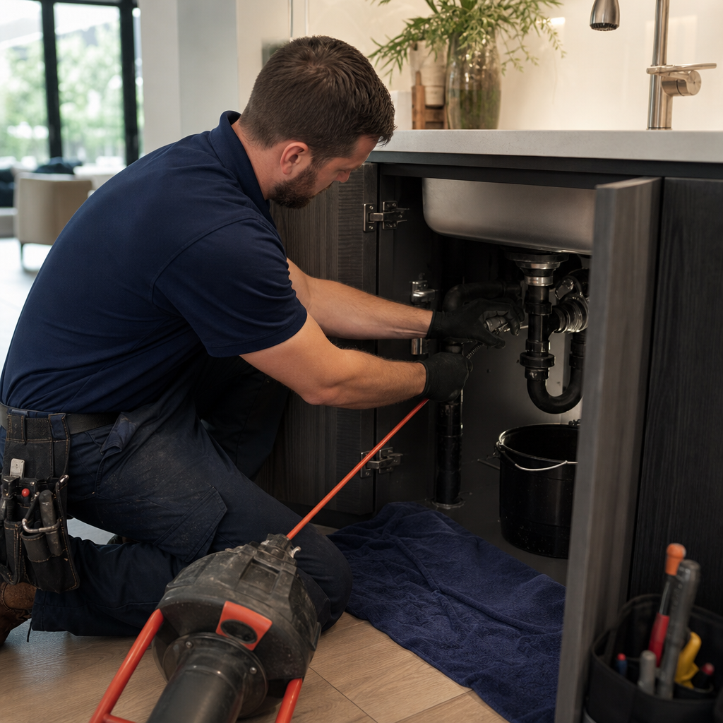 Sink Drain Unclog (Accessible)