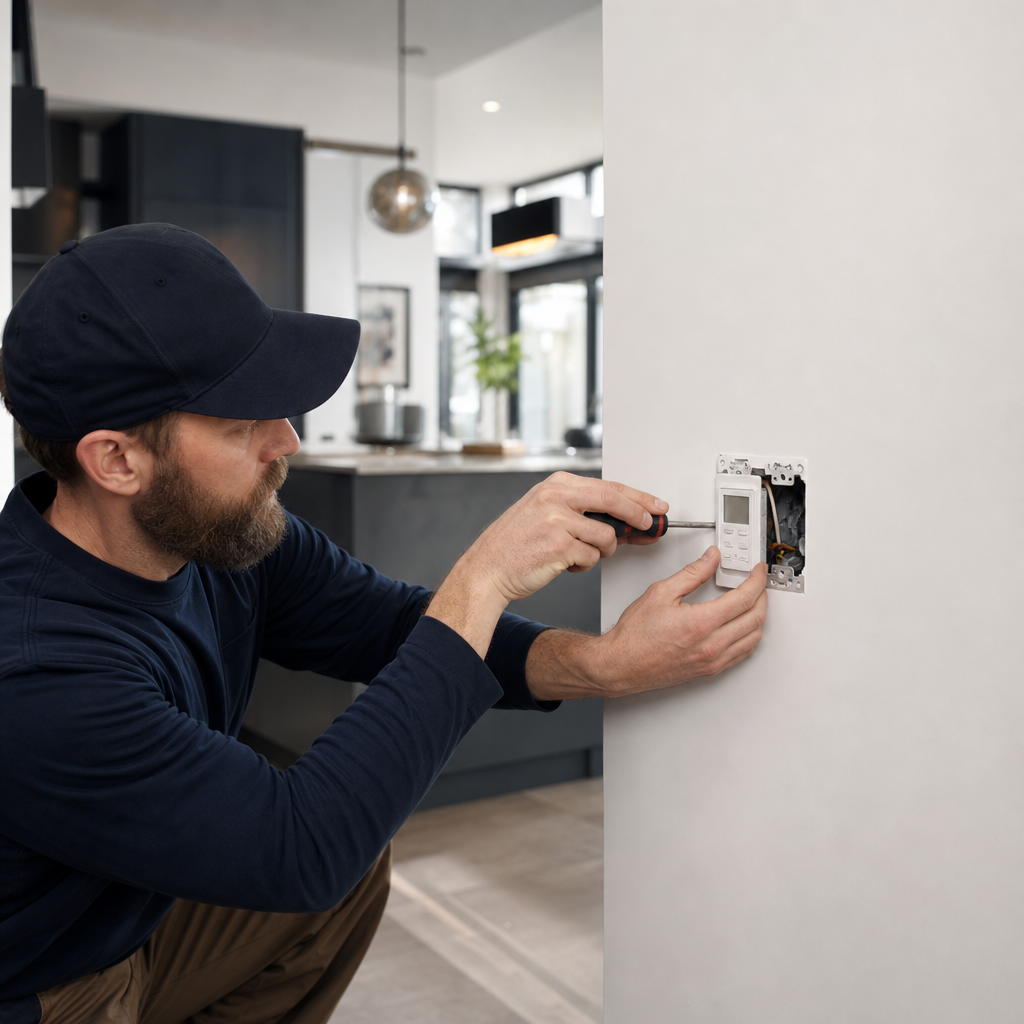 Timer Switch Installation (existing switch location)