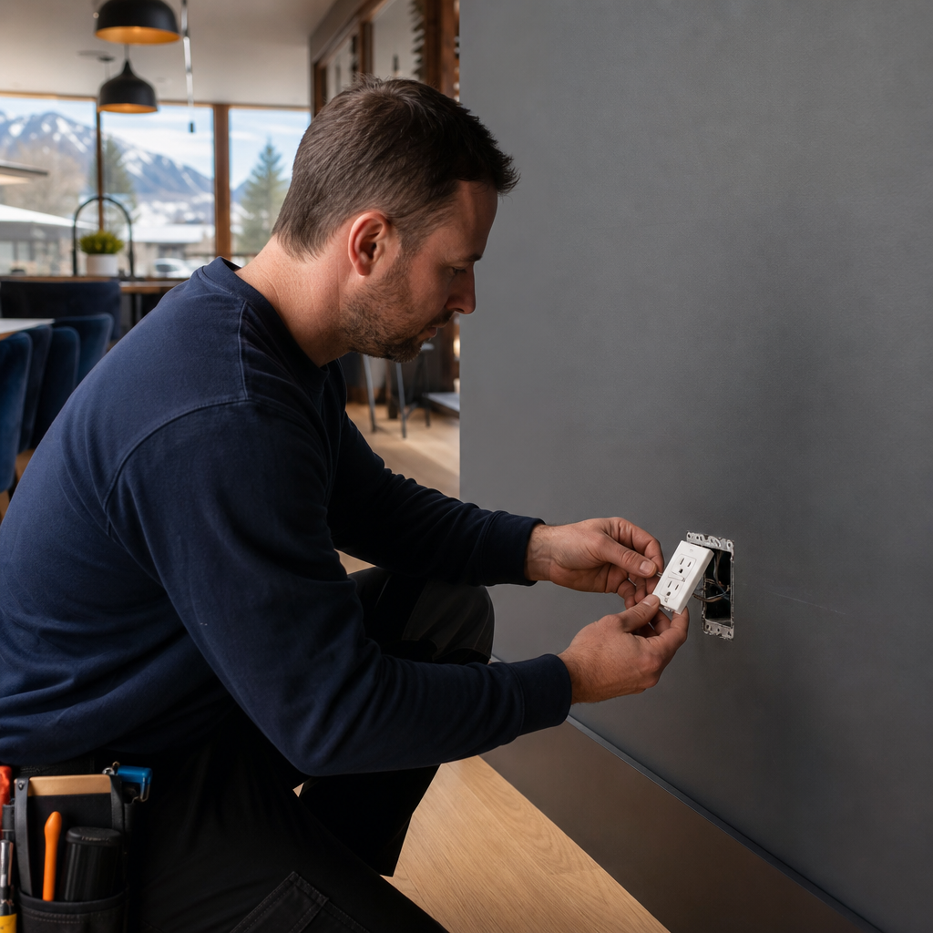 USB Combo Outlet Installation (per device, existing outlet location)