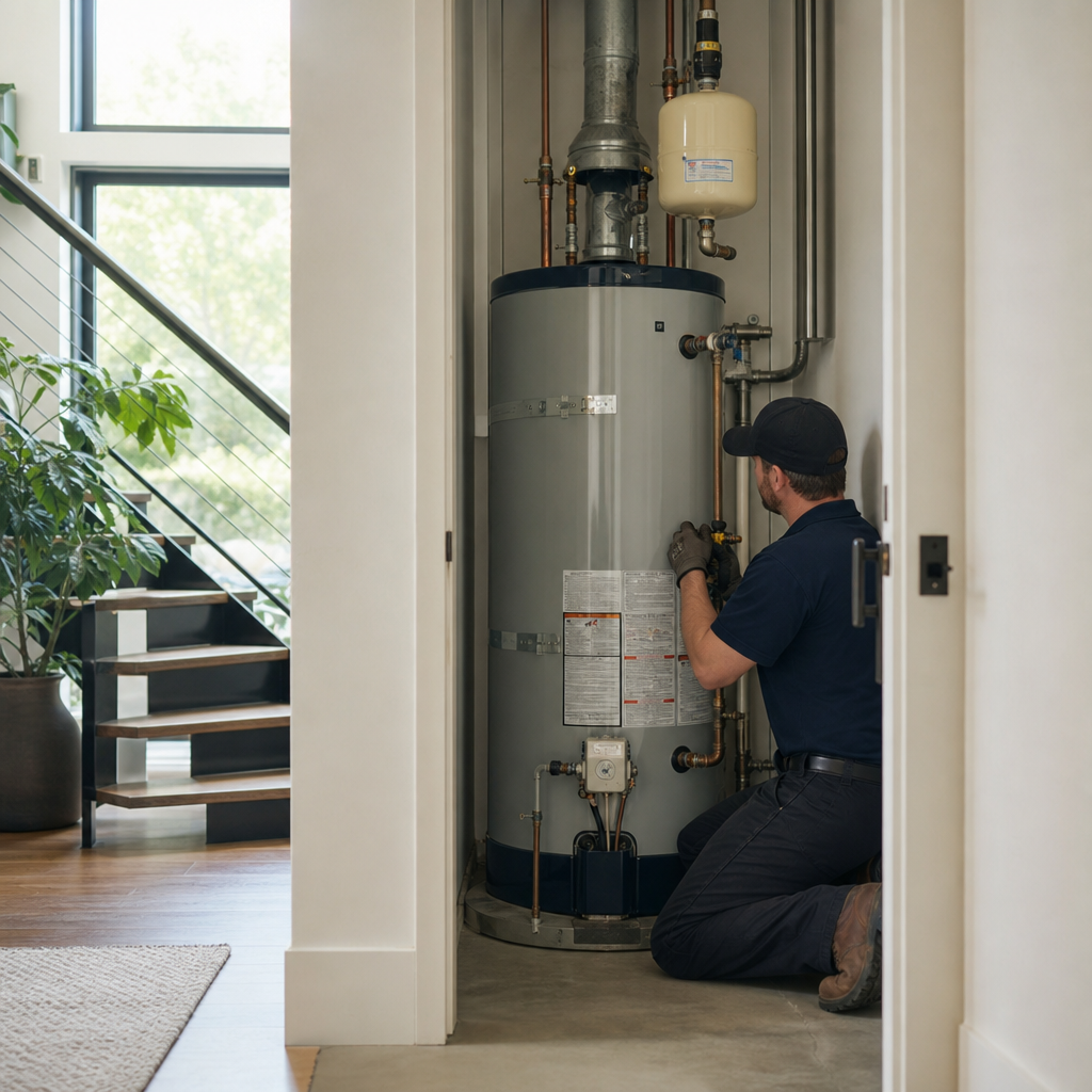 Water Heater Replacement (40-Gal Gas, Standard)