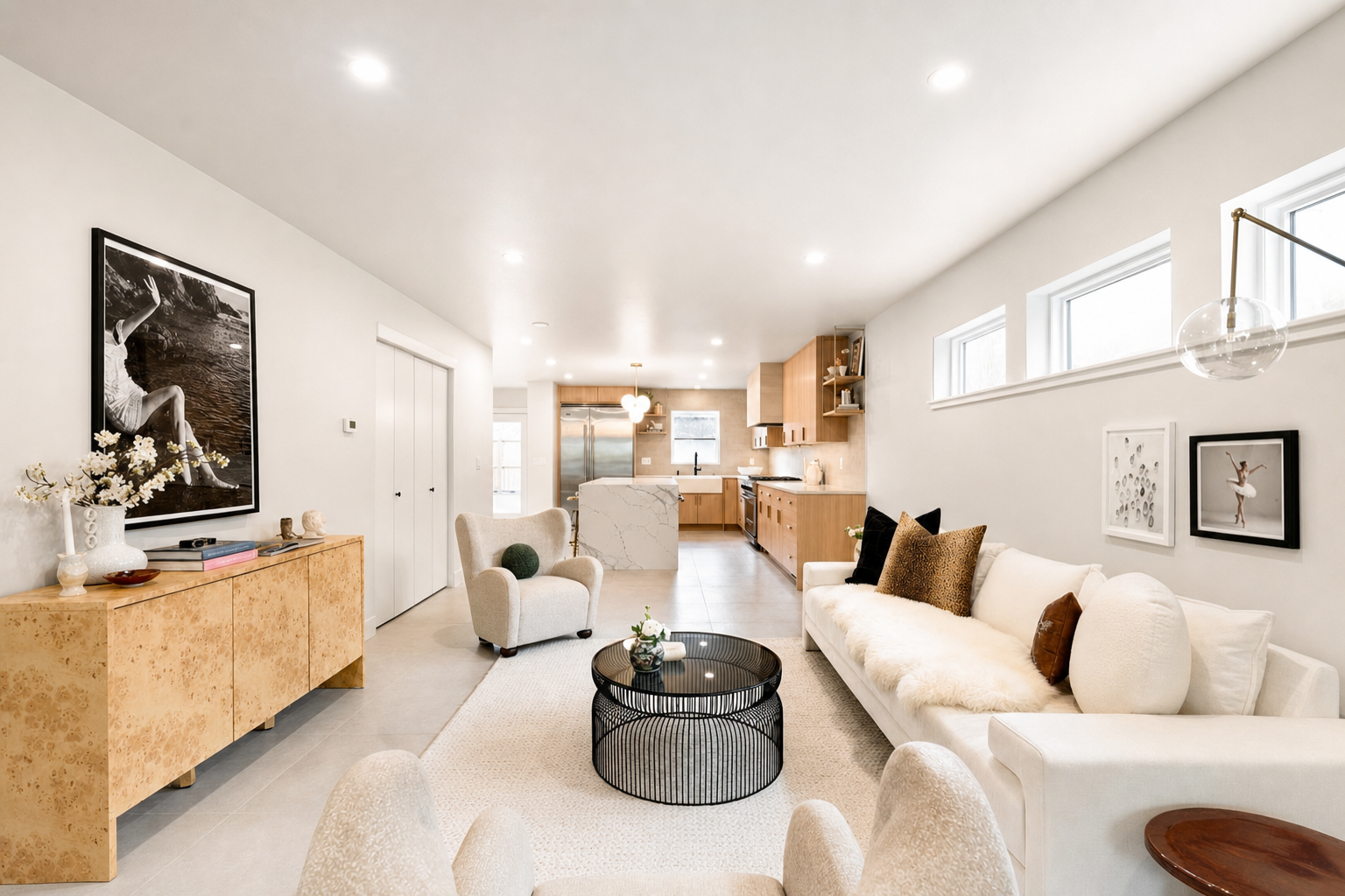 Finished interior — Sunnyside modular